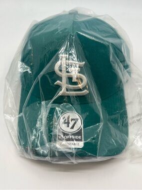 St. Louis Cardinals 47 Brand Offside MLB Baseball Green Hat Snapback BRAND NEW